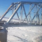 Brücke Aussicht Transsib