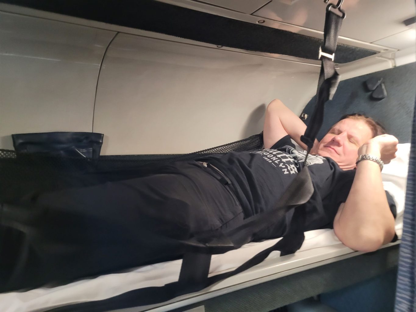 Liegen in der Roomette