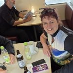 Zugfahrt nach Hamburg mit Papa