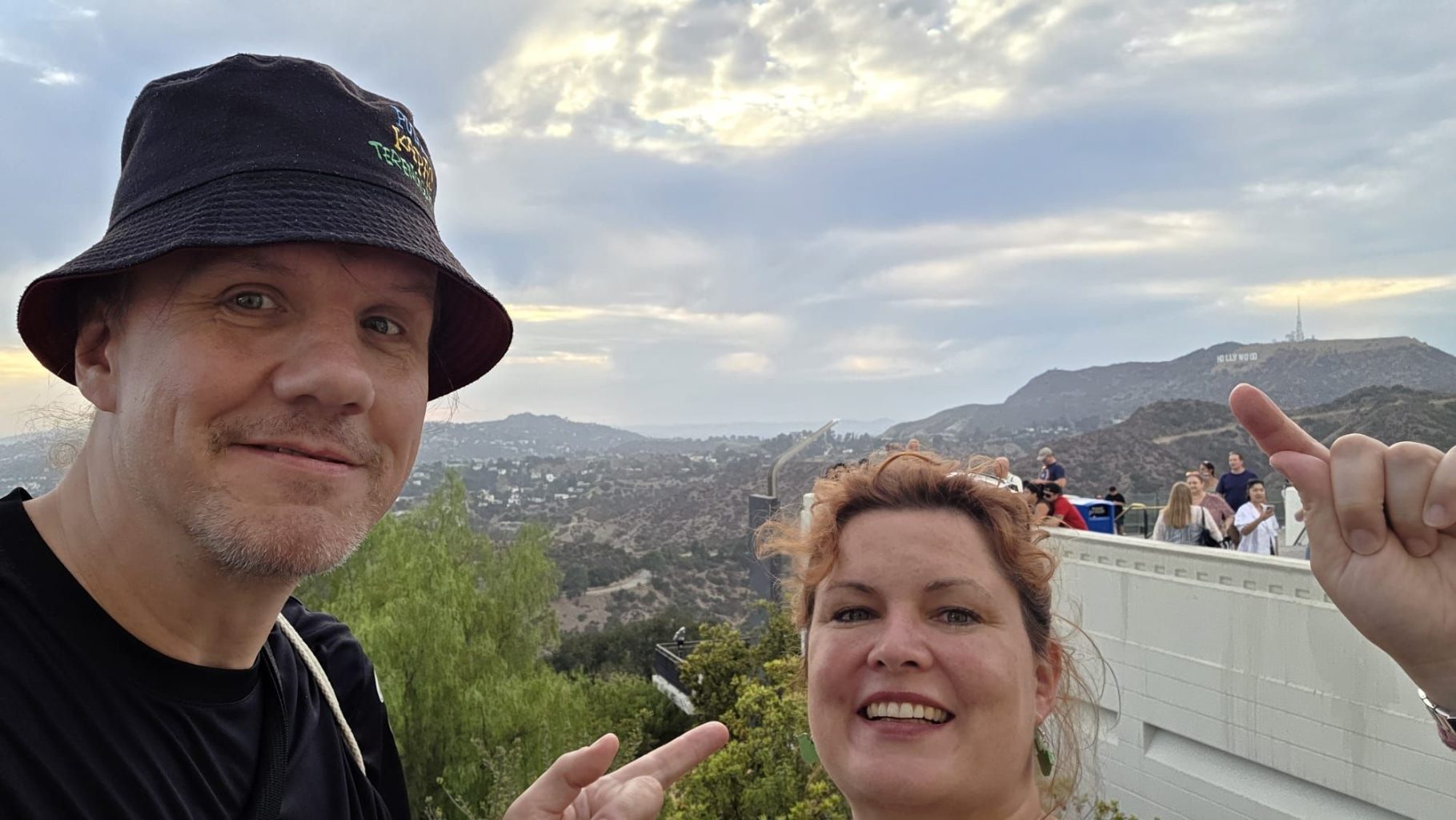 Blick auf den Hollywood Hill