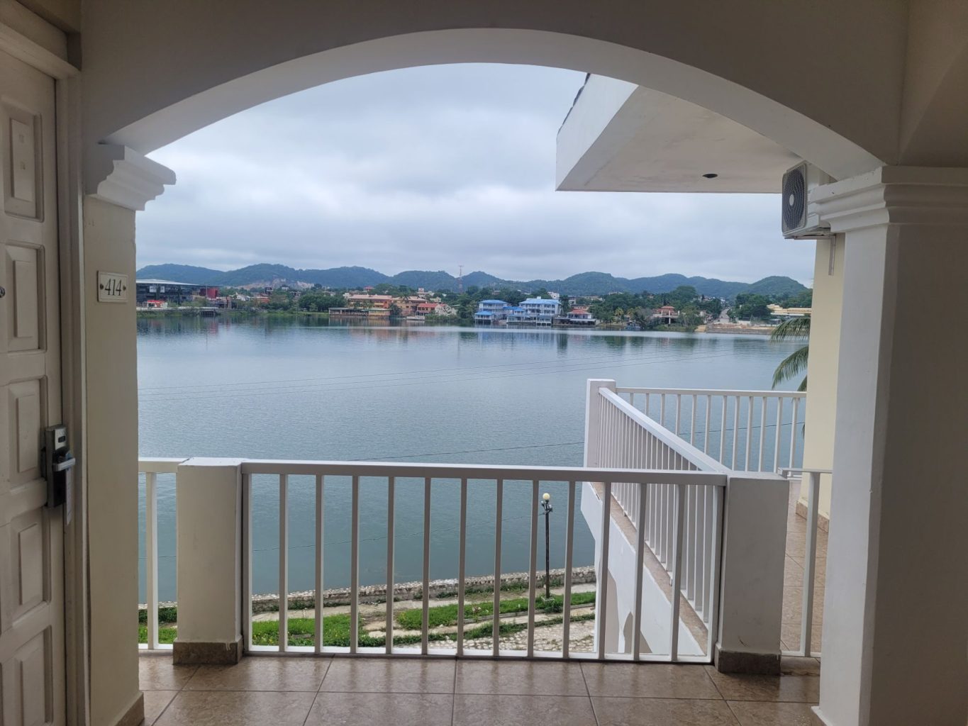 Ausblick vom Hotel