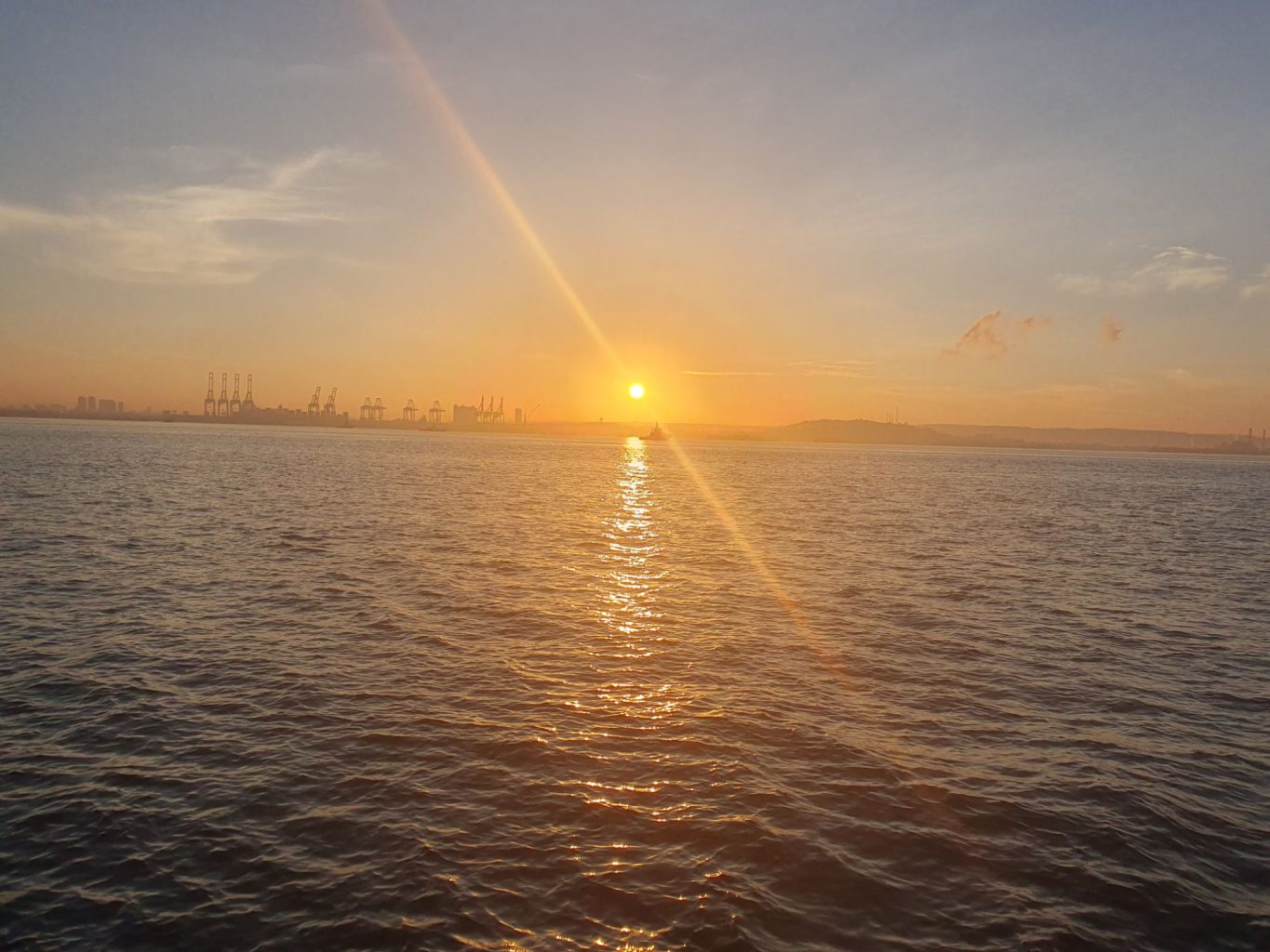 Sonnenaufgang in Catagena