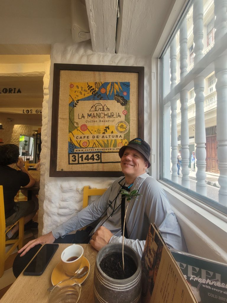 in der Kaffeerösterei