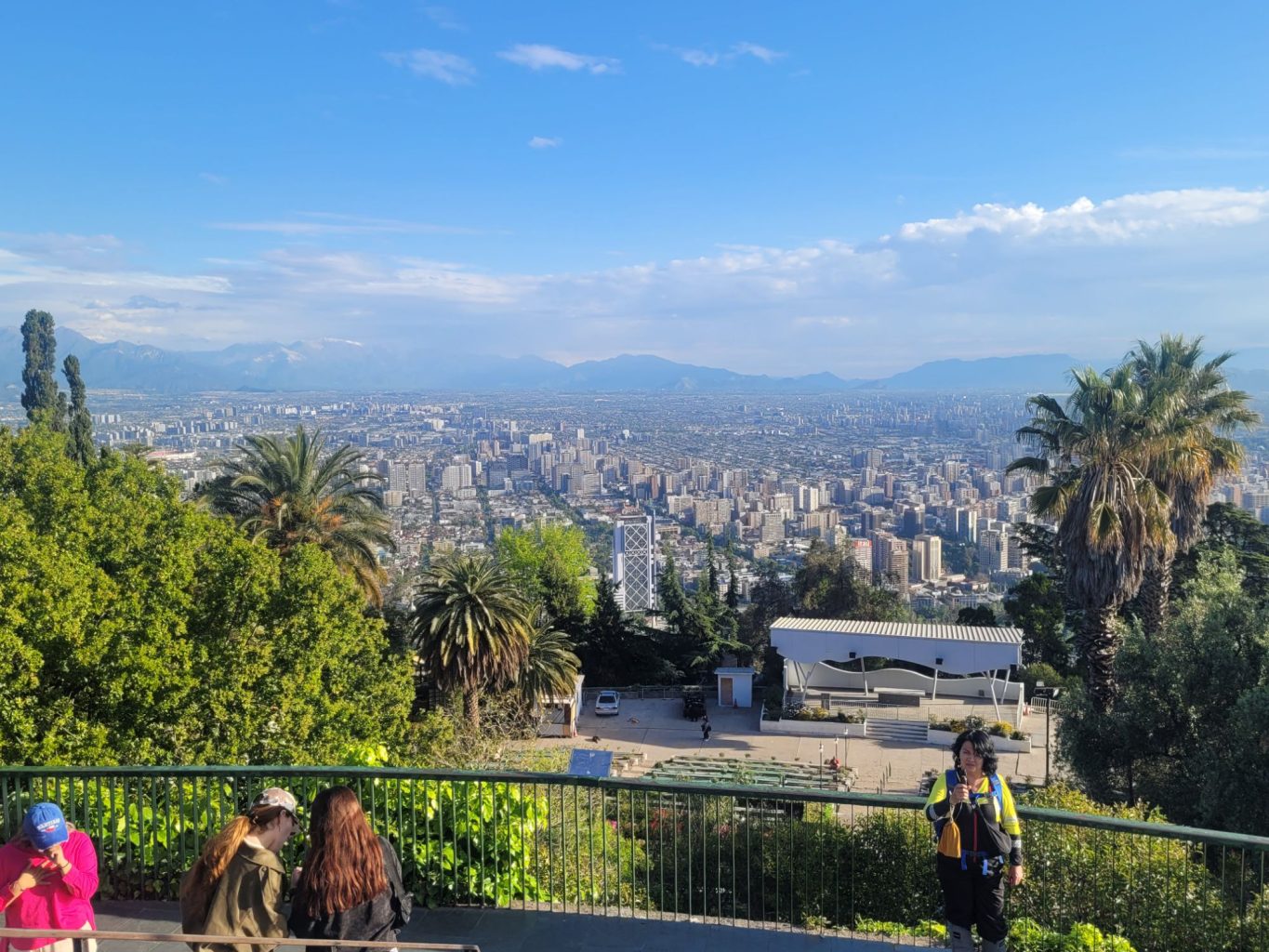 Blick über Santiago de Chile
