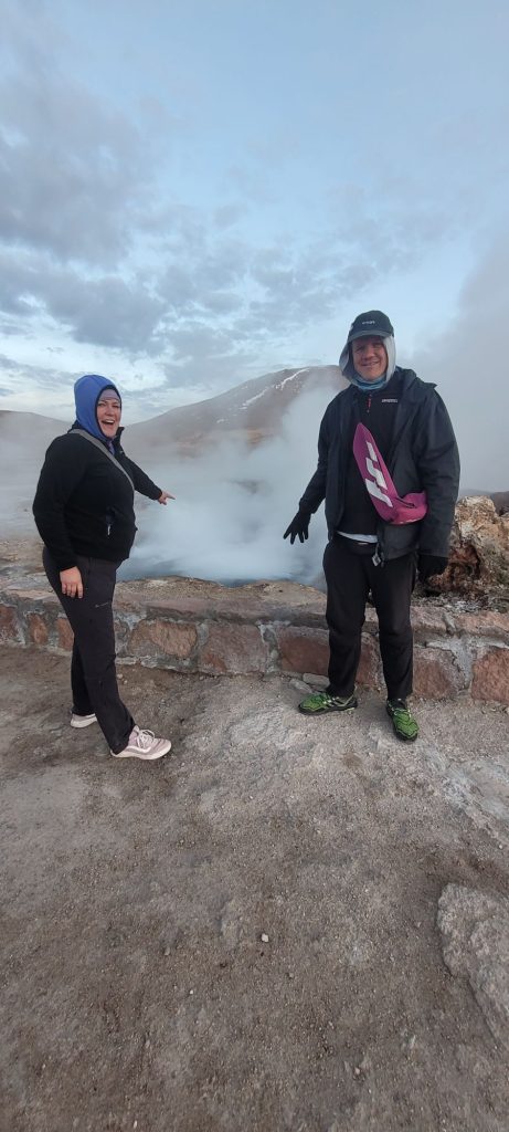 vor dem Geysir