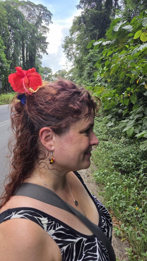 Blumen im Haar