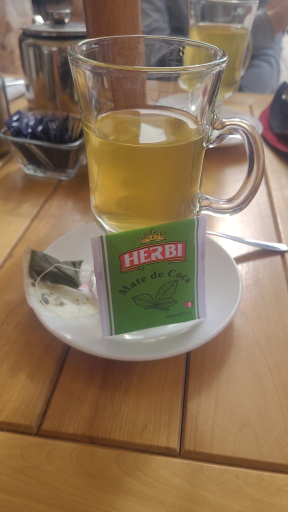 erstmal Coca-Tee